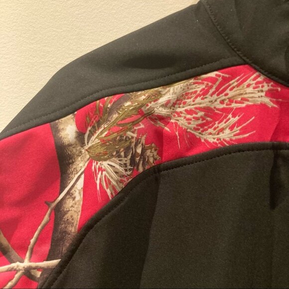 REALTREE Sz M Softshell Fleece Lined Jacket Sz M  (8-10) - Picture 4 of 10